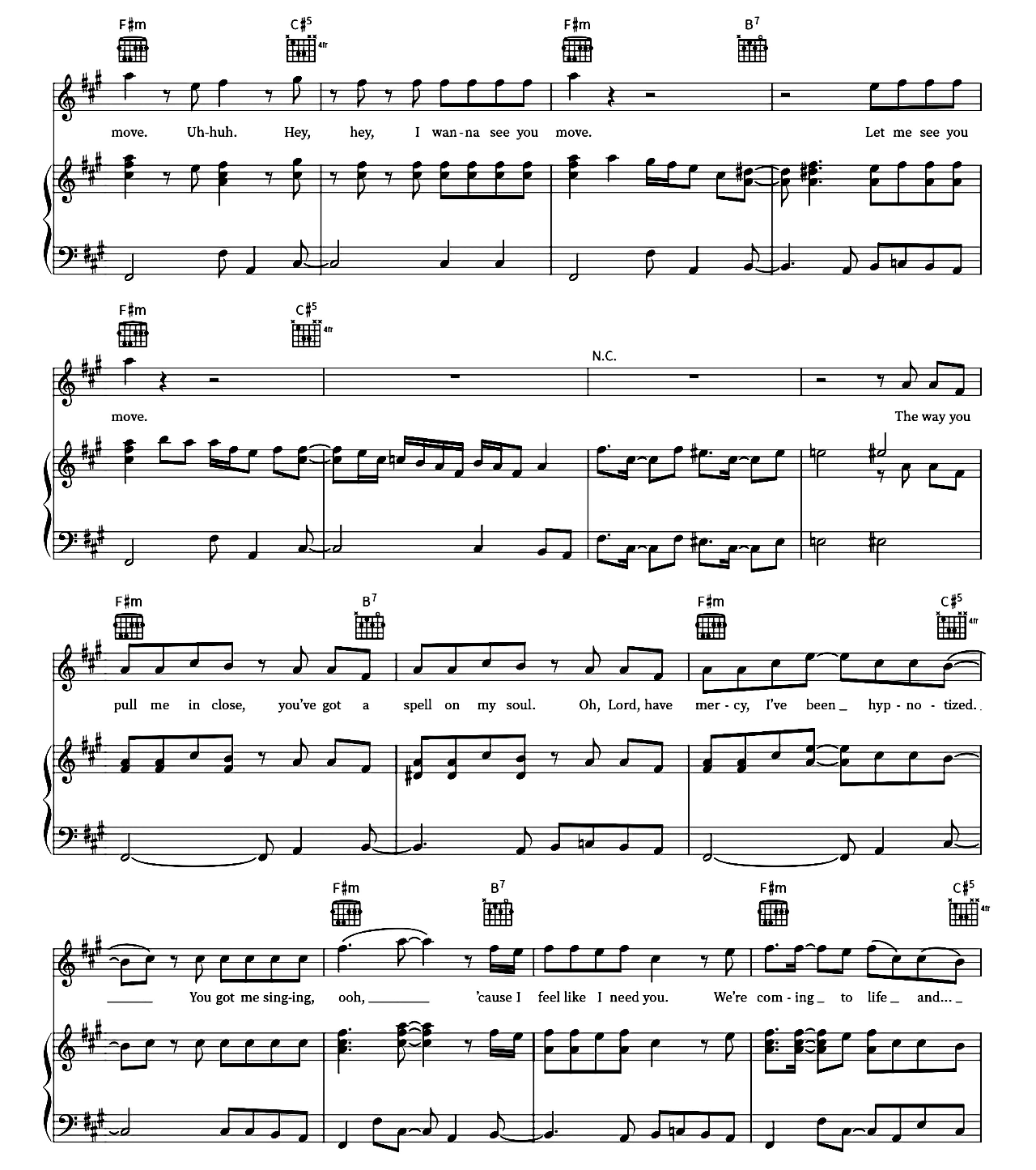 Move sheet music 3
