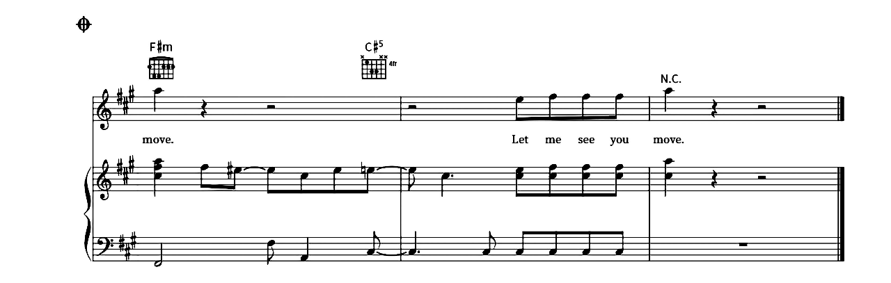 Move sheet music 6