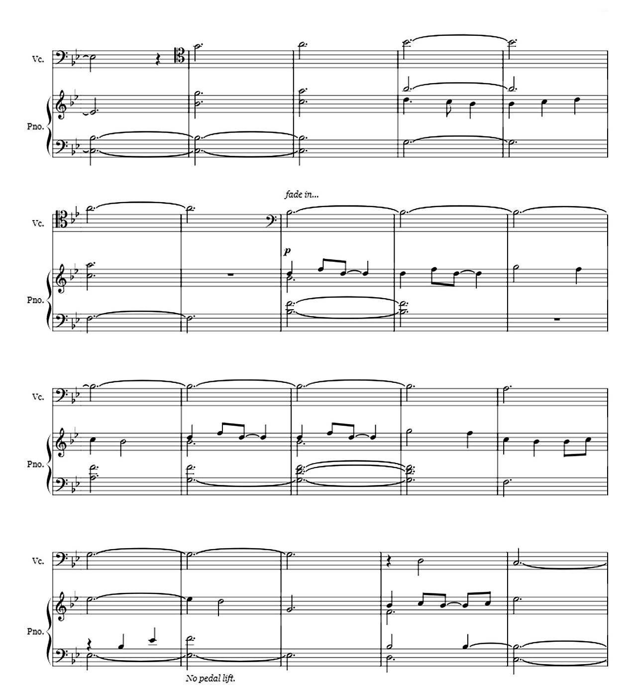 A Thousand Years sheet music 3