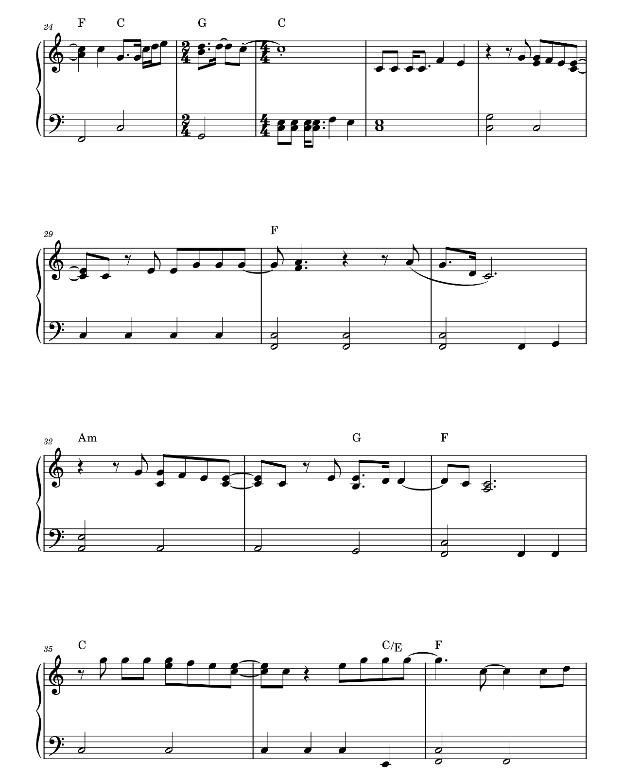 Battle Belongs sheet music 3