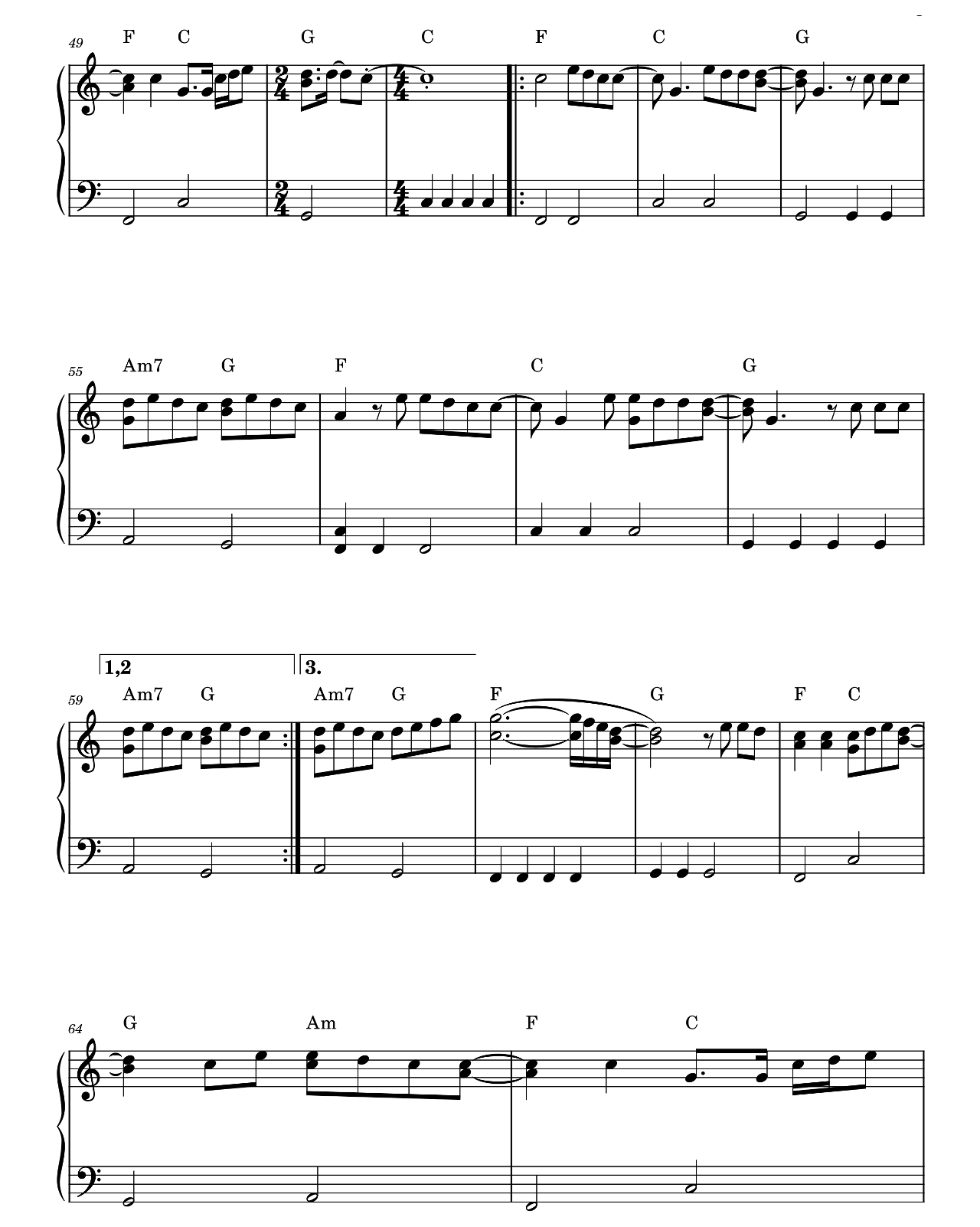 Battle Belongs sheet music 5