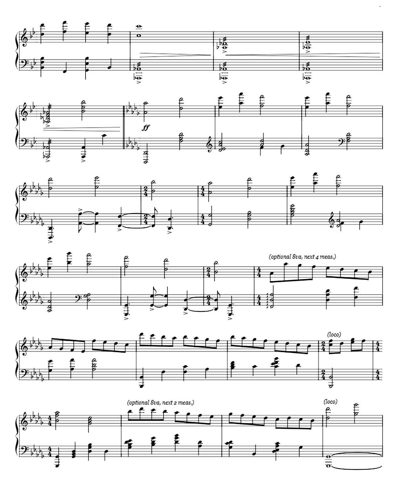 Pictures At An Exhibition sheet music 5