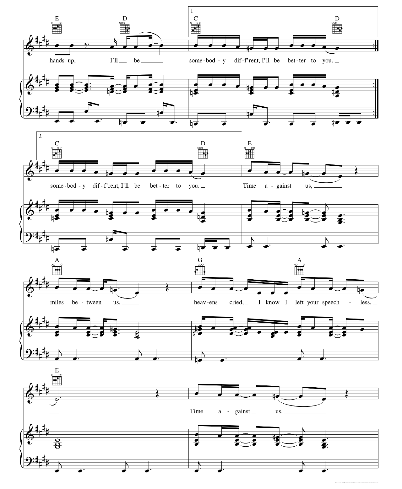 I'll Be Waiting sheet music 5