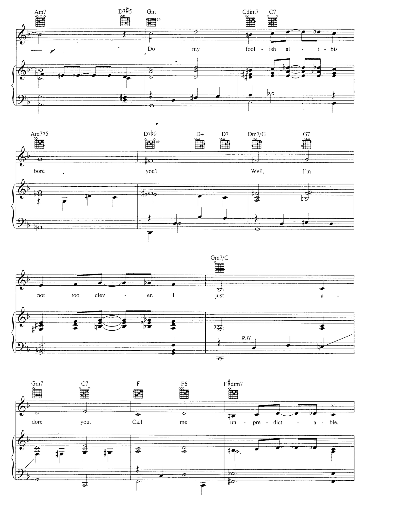 Call Me Irresponsible sheet music 2