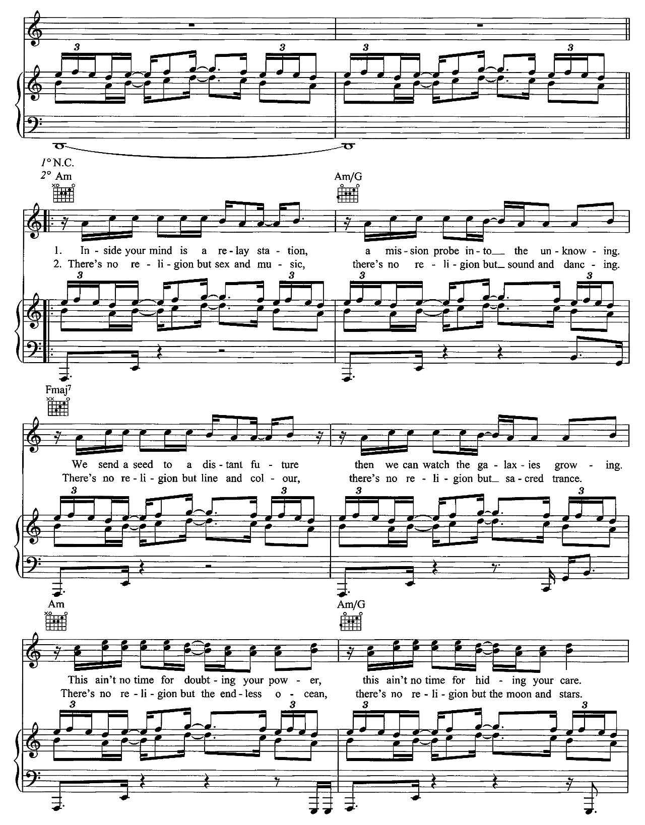 Send Your Love sheet music 2