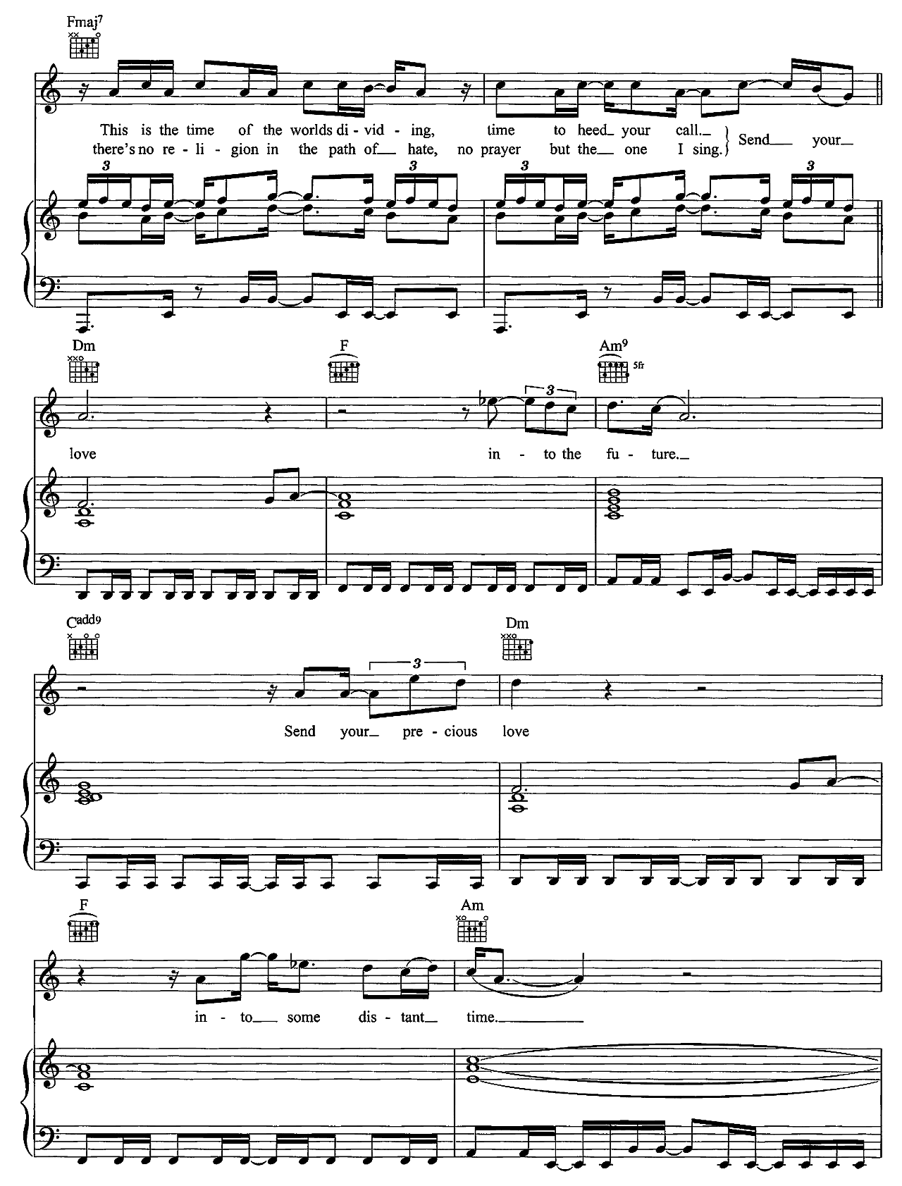 Send Your Love sheet music 4