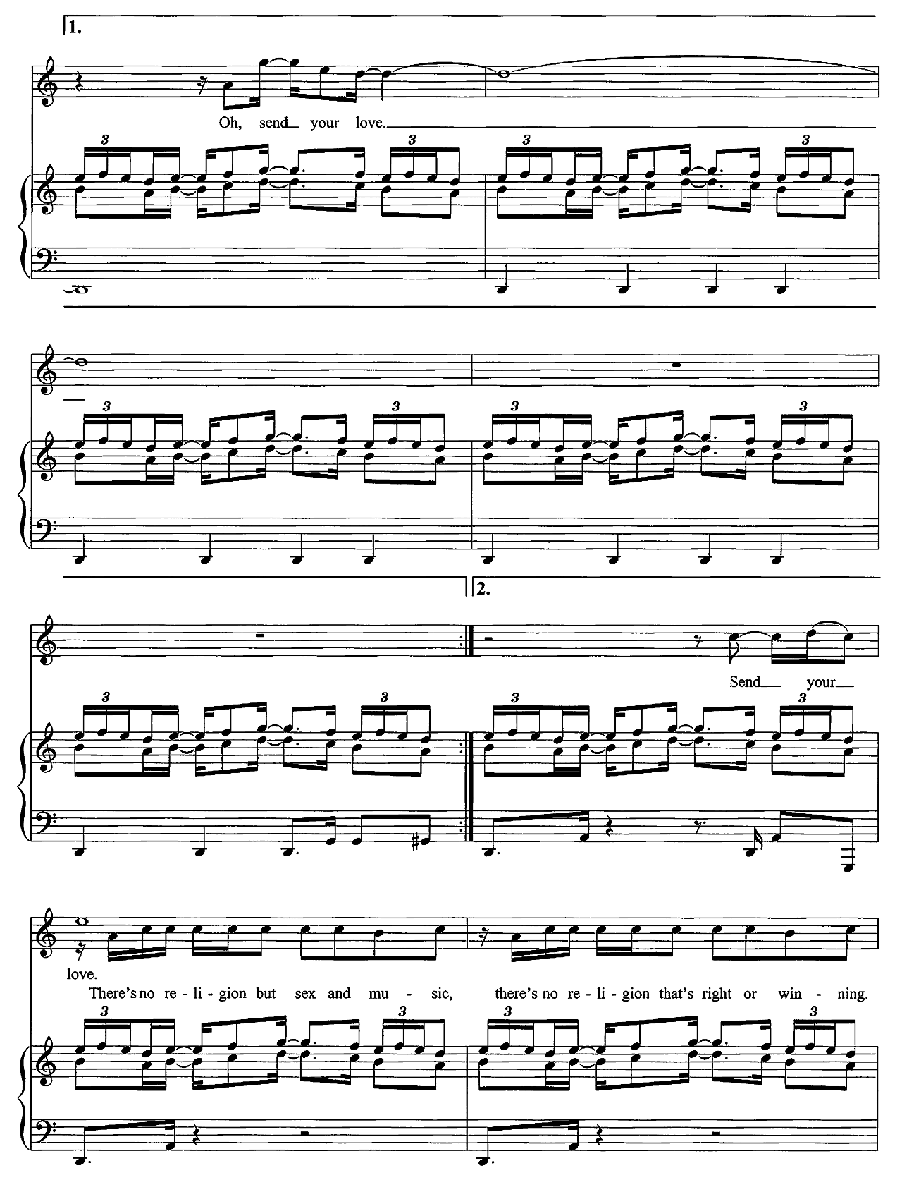 Send Your Love sheet music 6