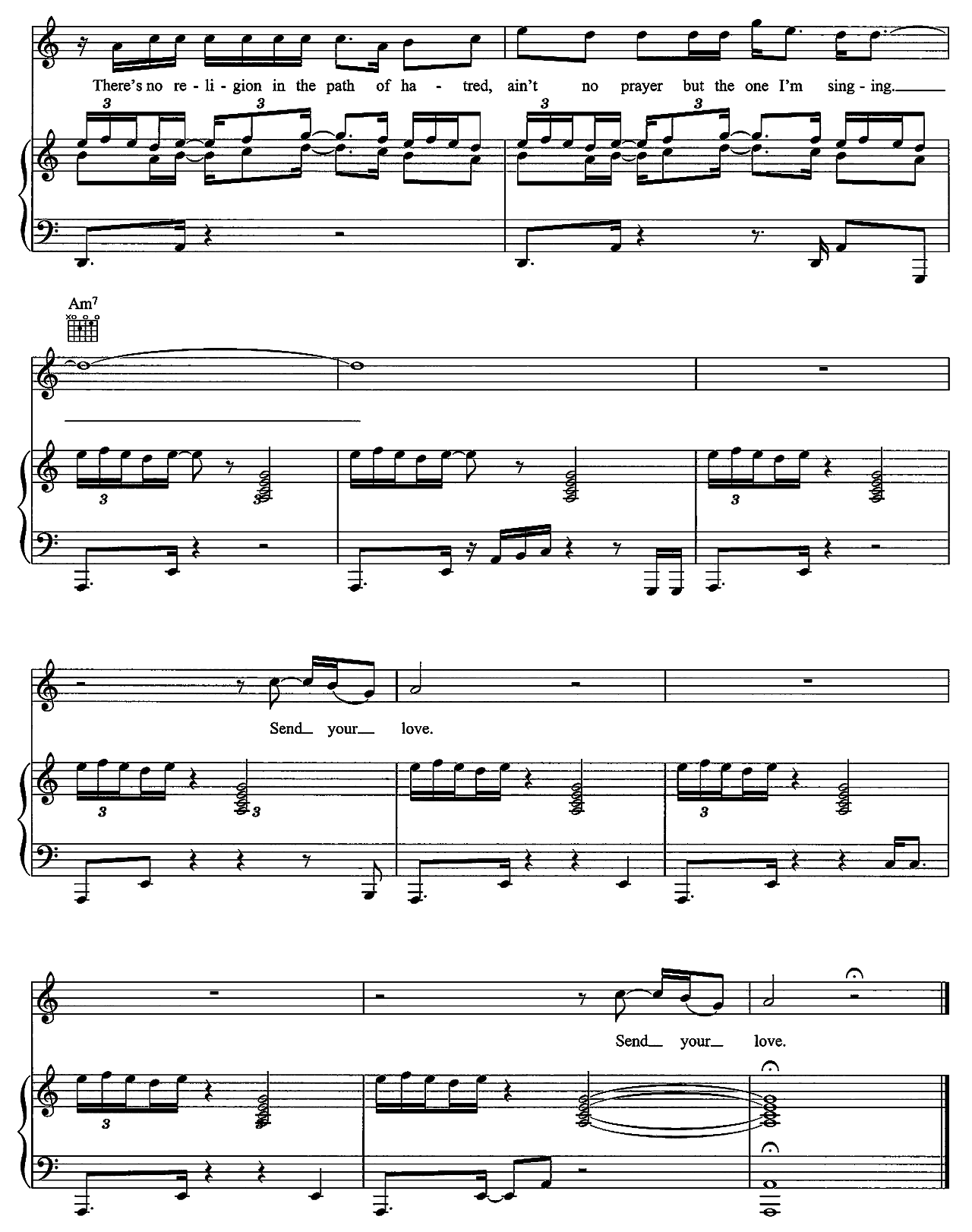 Send Your Love sheet music 7