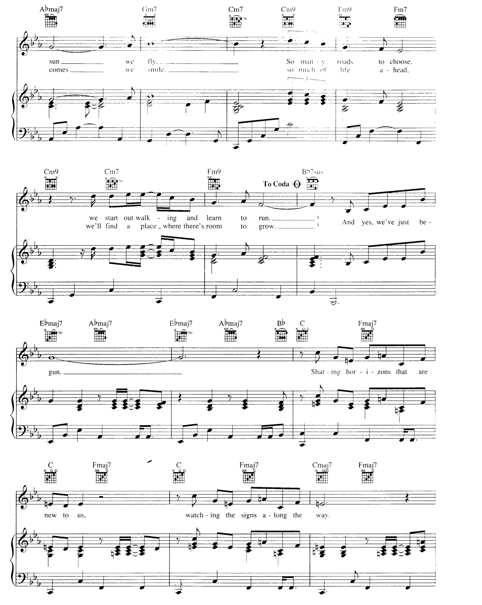 We Ve Only Just Begun sheet music 2