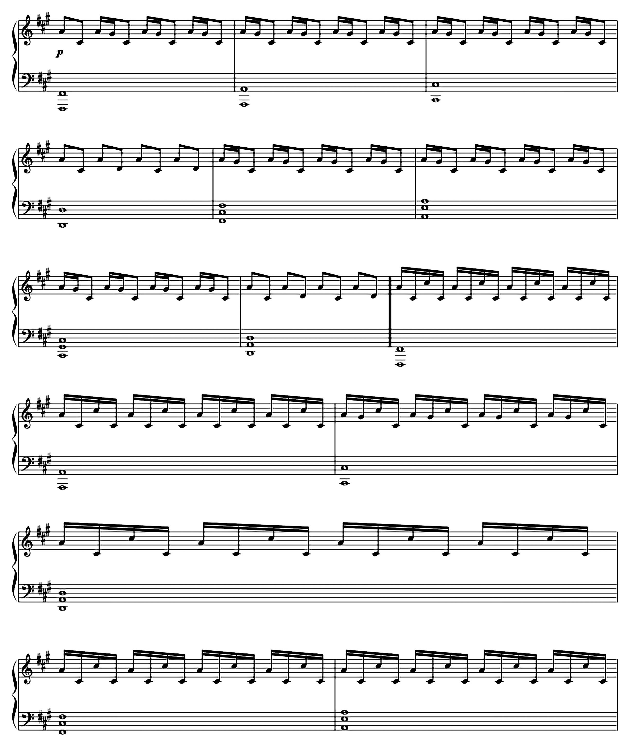 Experience sheet music 7