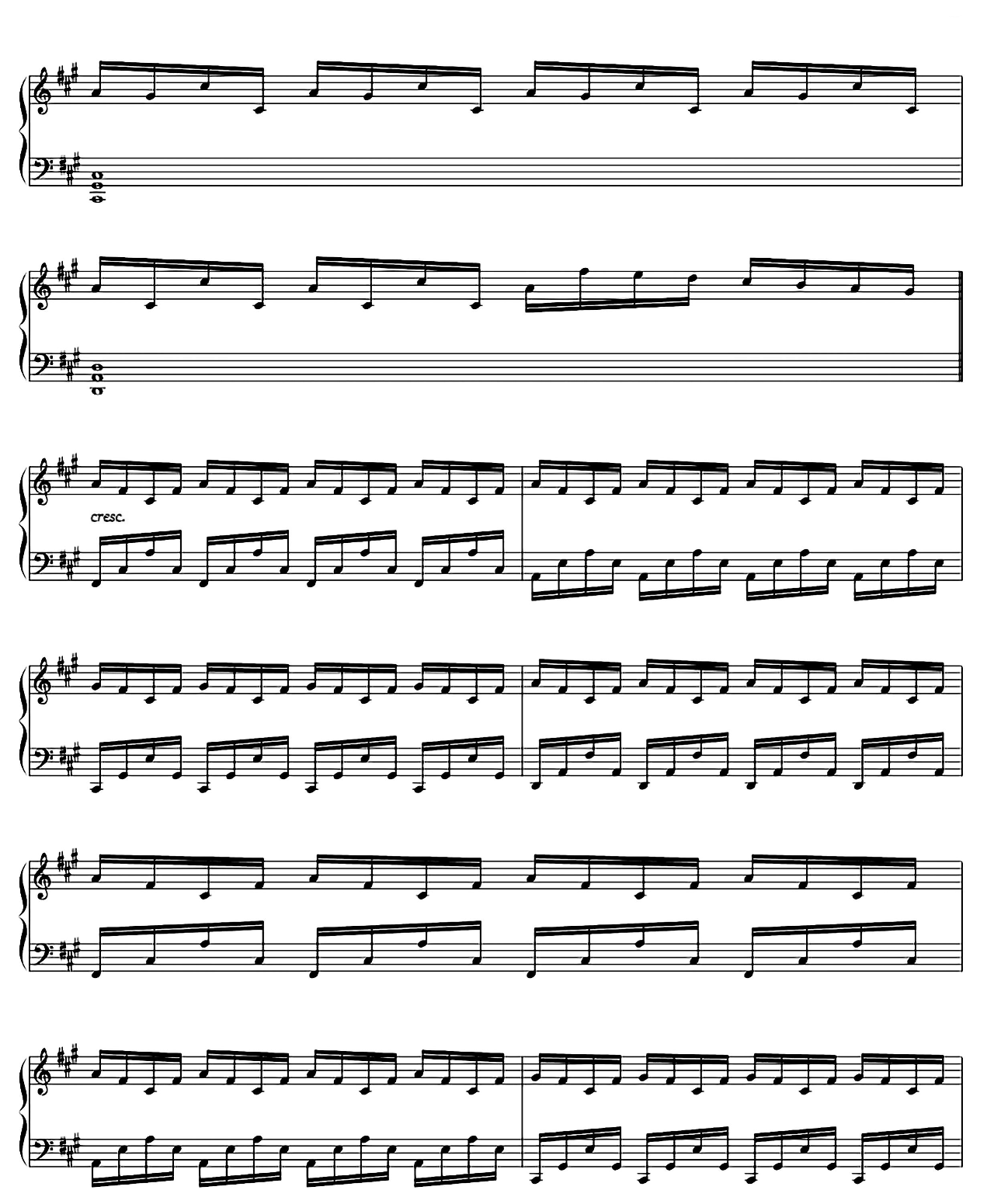 Experience sheet music 8