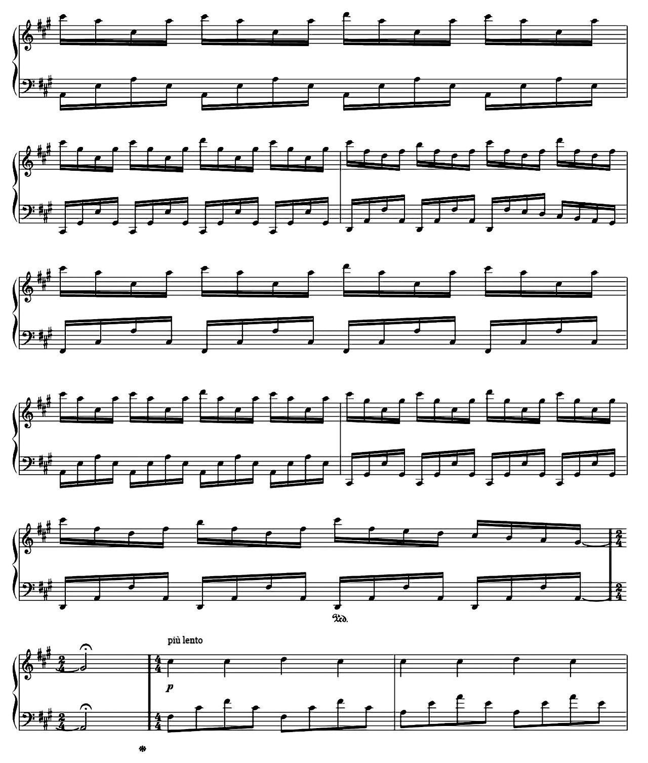 Experience sheet music 11