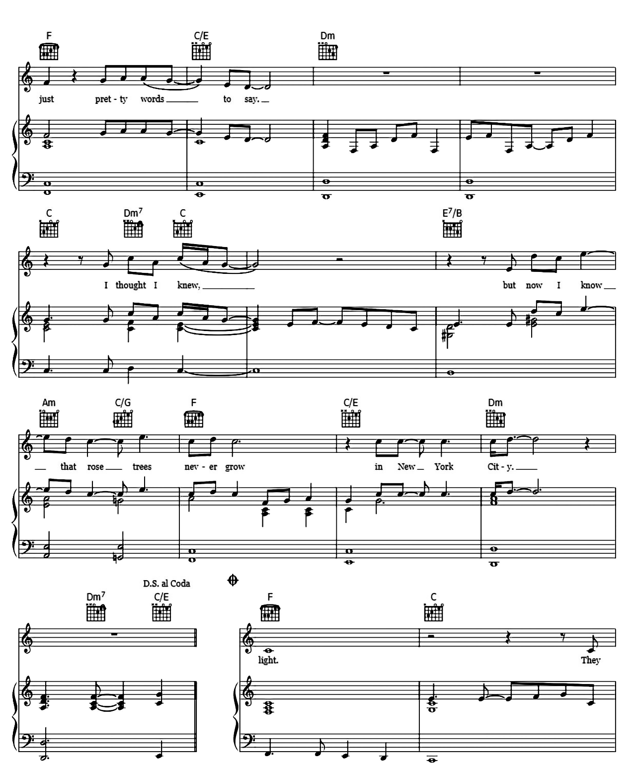 Mona Lisas And Mad Hatters sheet music 6