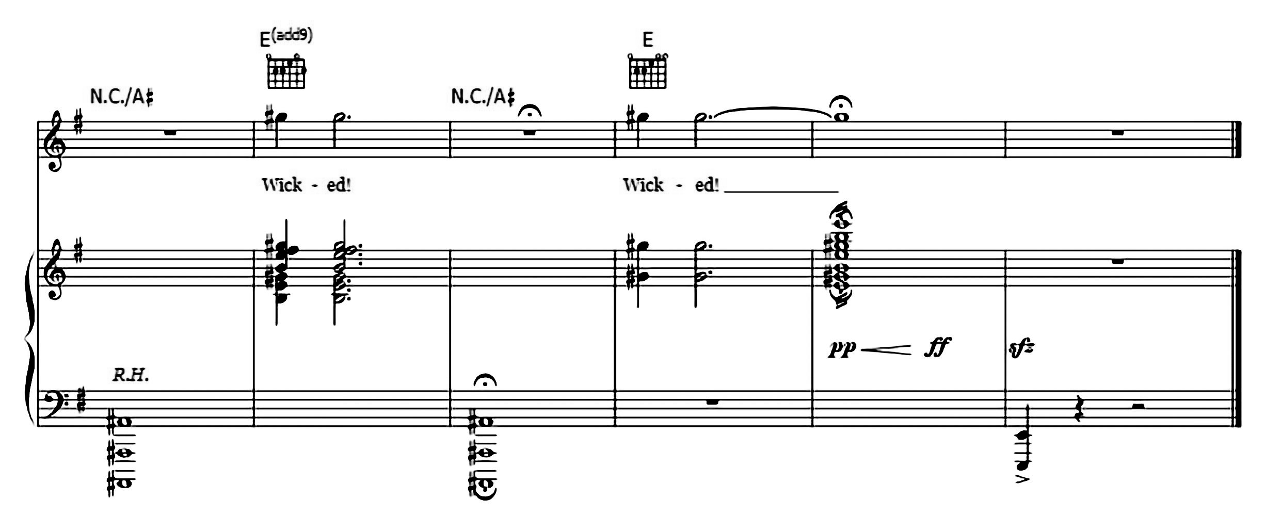 No One Mourns The Wicked (from Wicked) sheet music 7