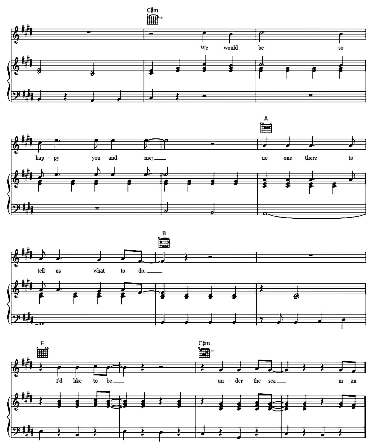 Octopus's Garden sheet music 6