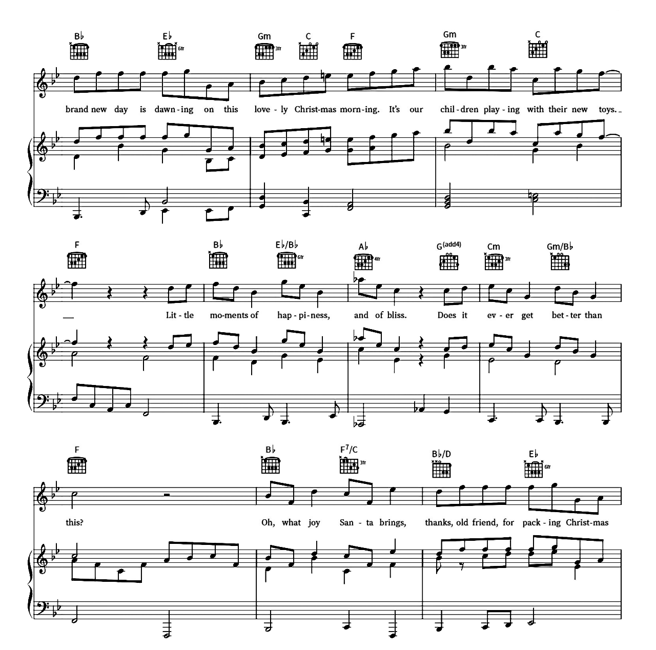 Little Things sheet music 4