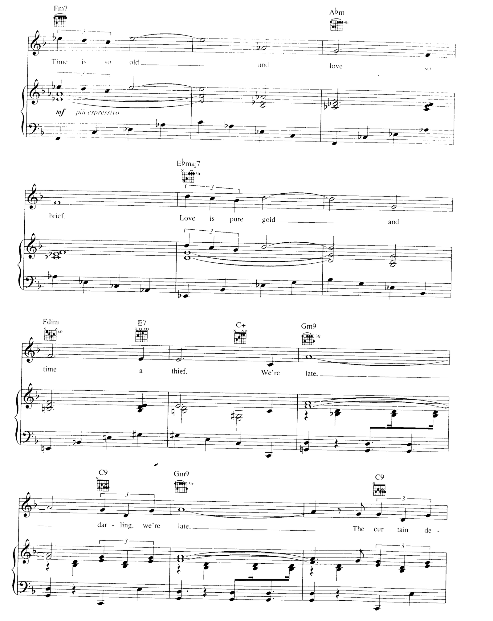 Speak Low sheet music 4