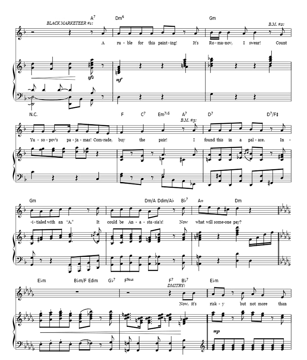 A Rumor In St Petersburg sheet music 8