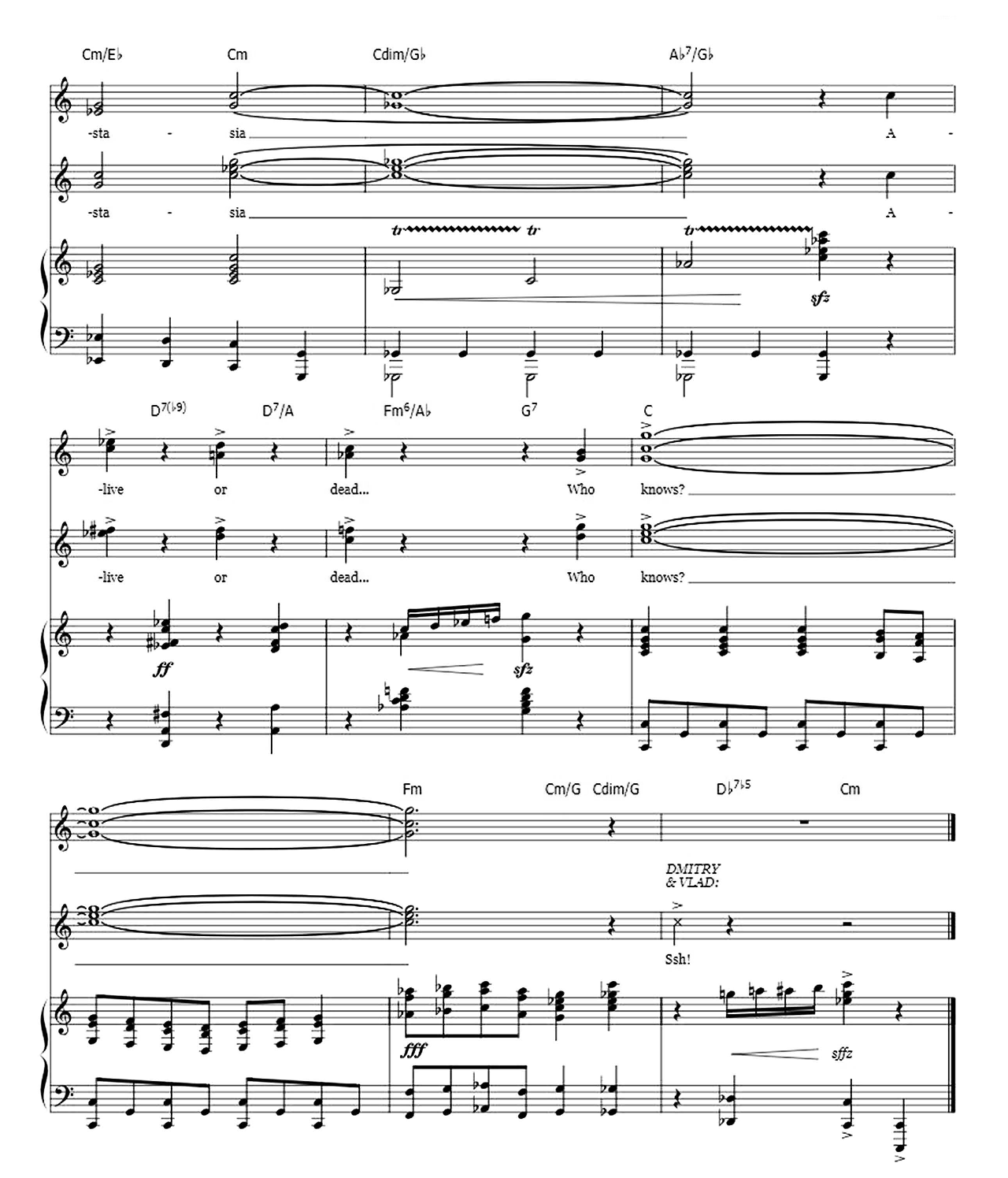 A Rumor In St Petersburg sheet music 12