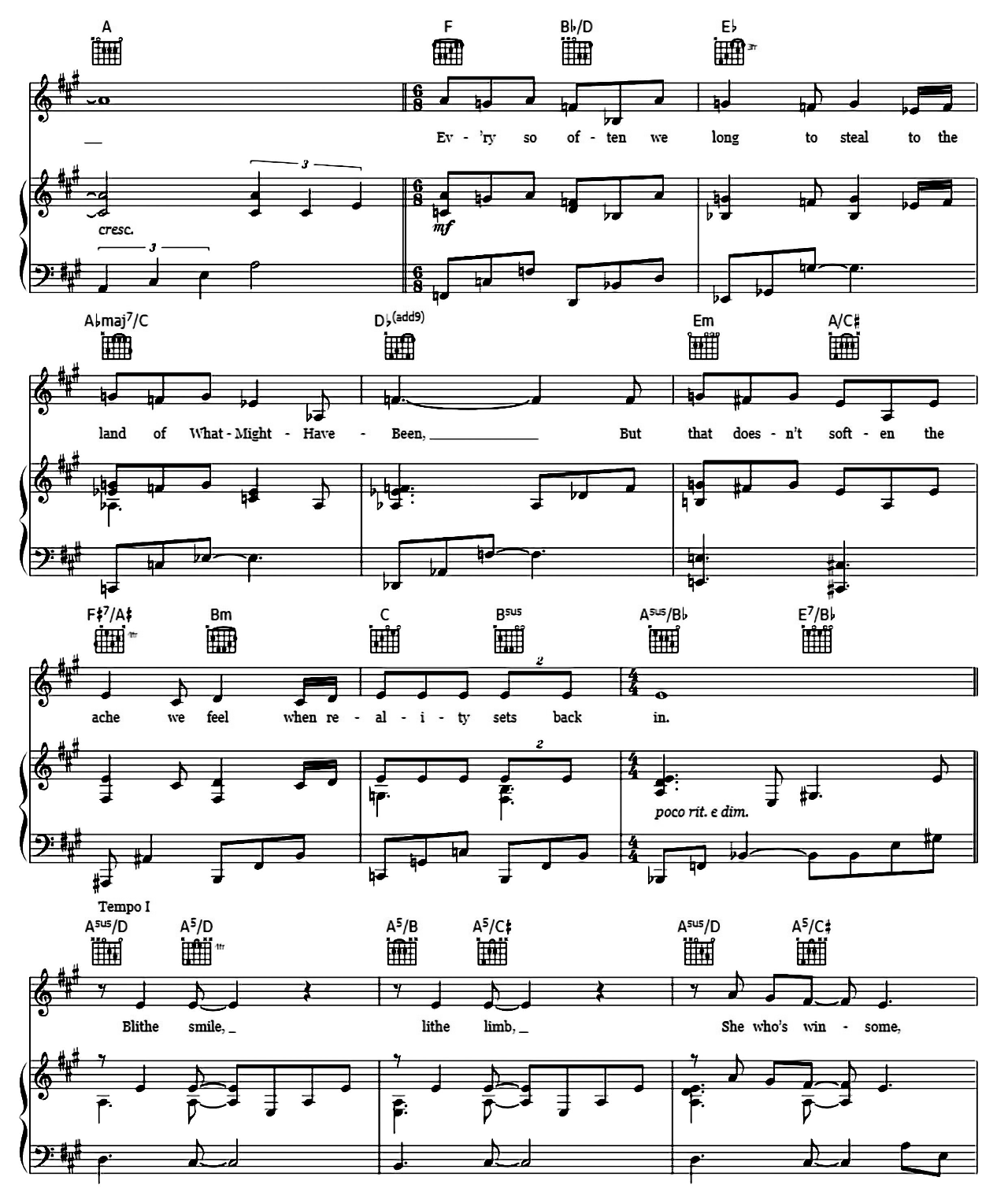 I'm Not That Girl (from Wicked) sheet music 3