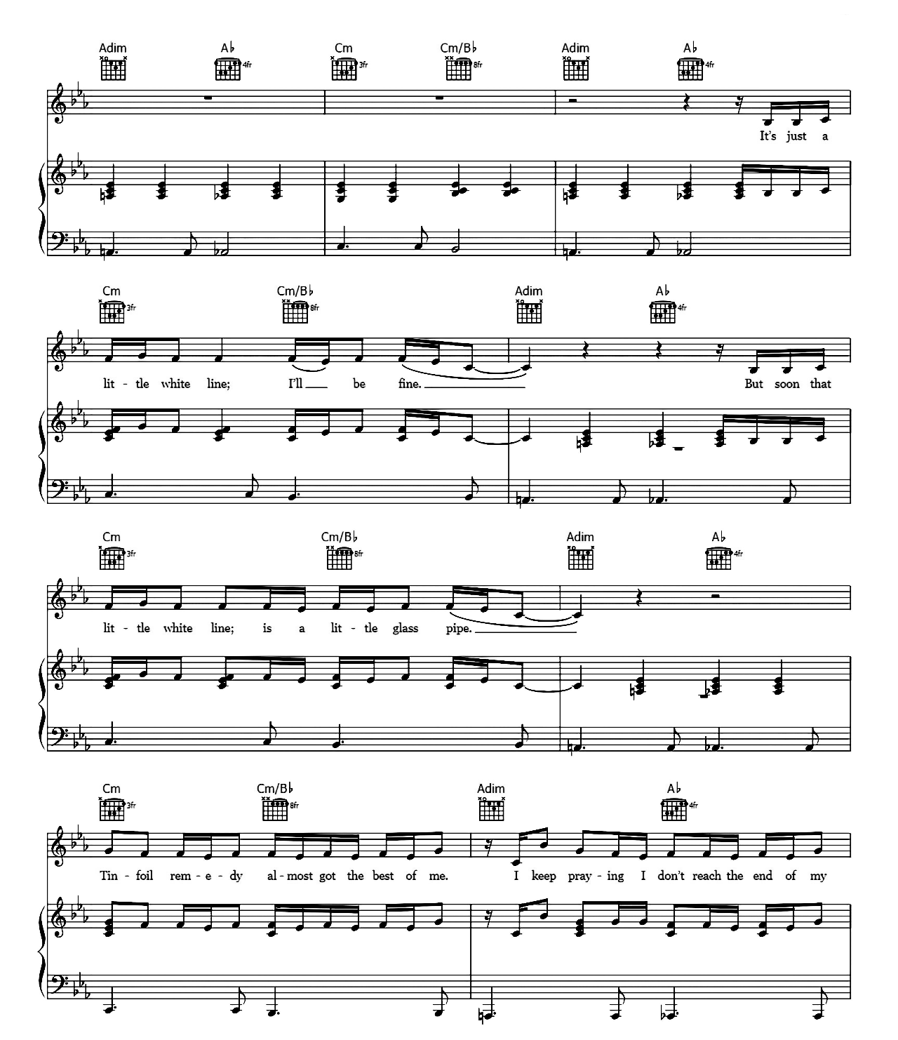 Dancing With The Devil sheet music 4