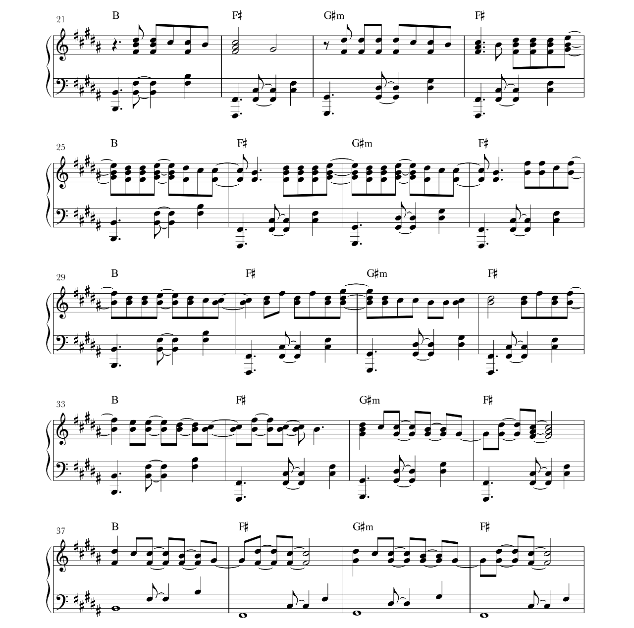 Work sheet music 2