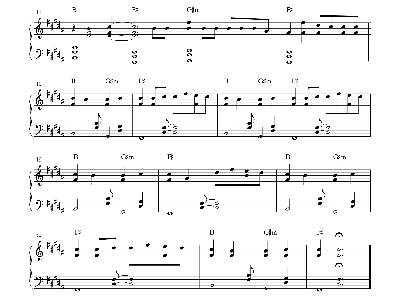 Work sheet music 3