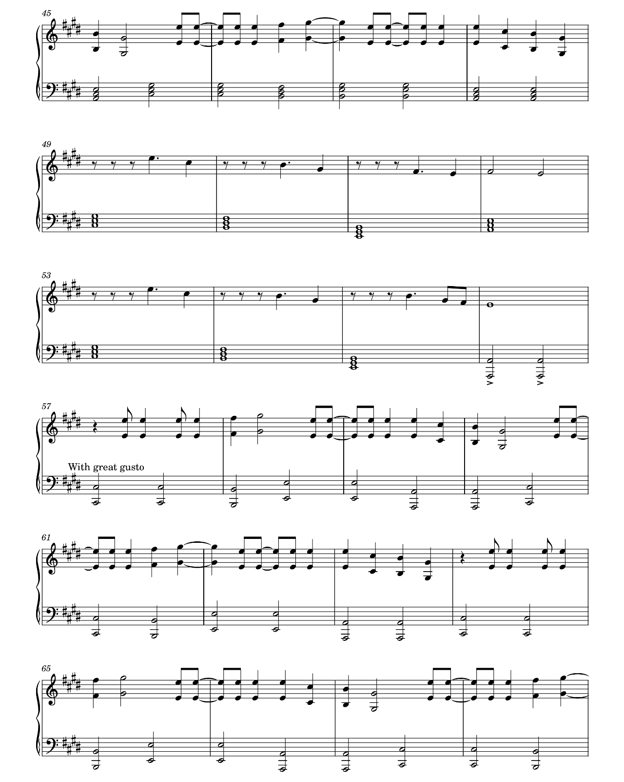 Donna sheet music 3