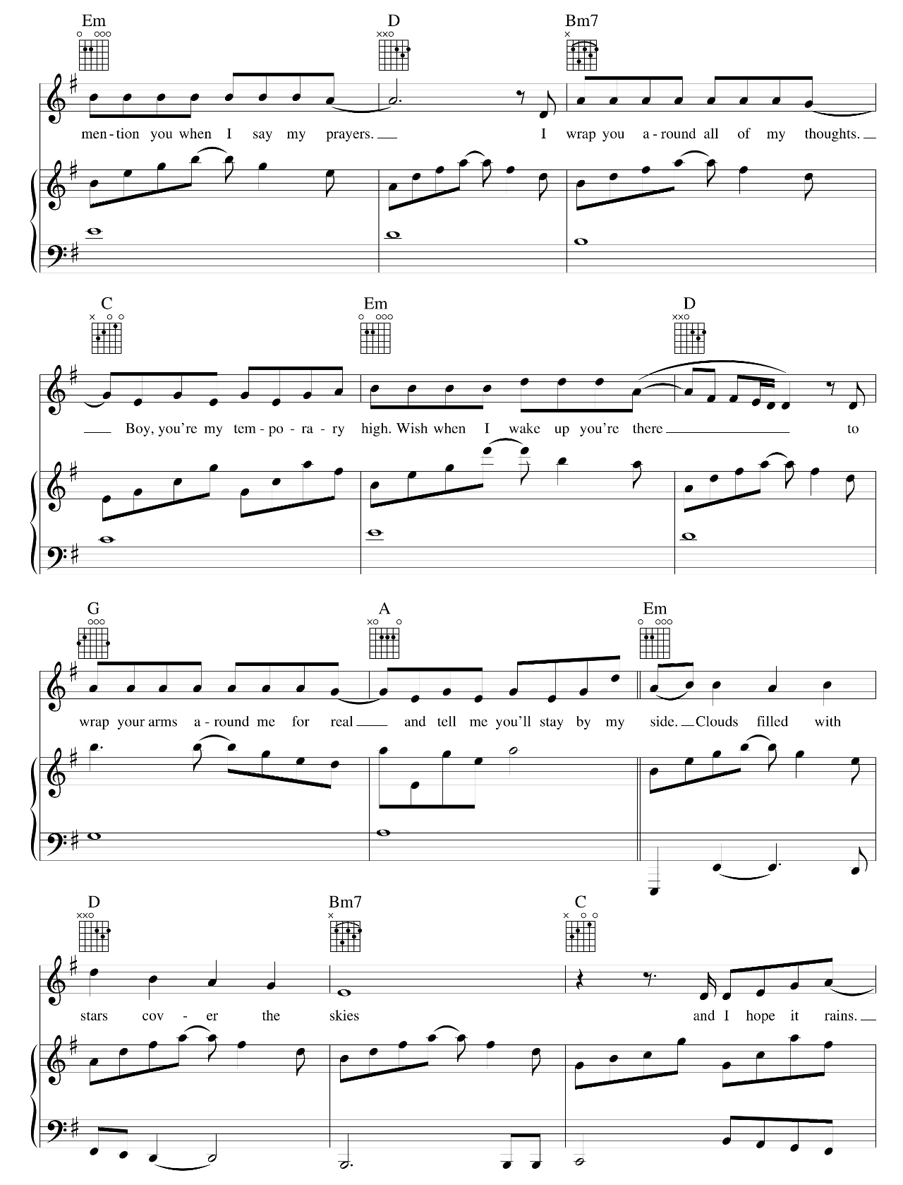 Sweet Dreams sheet music 4