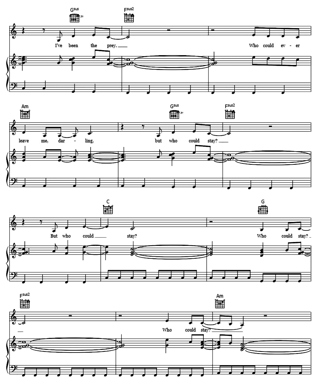 The Archer sheet music 7