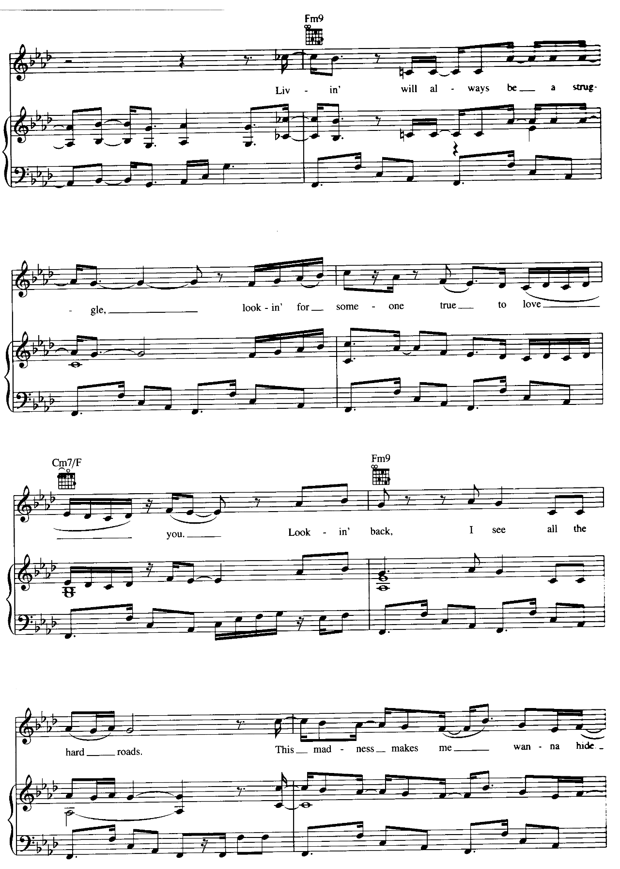 The Life sheet music 6