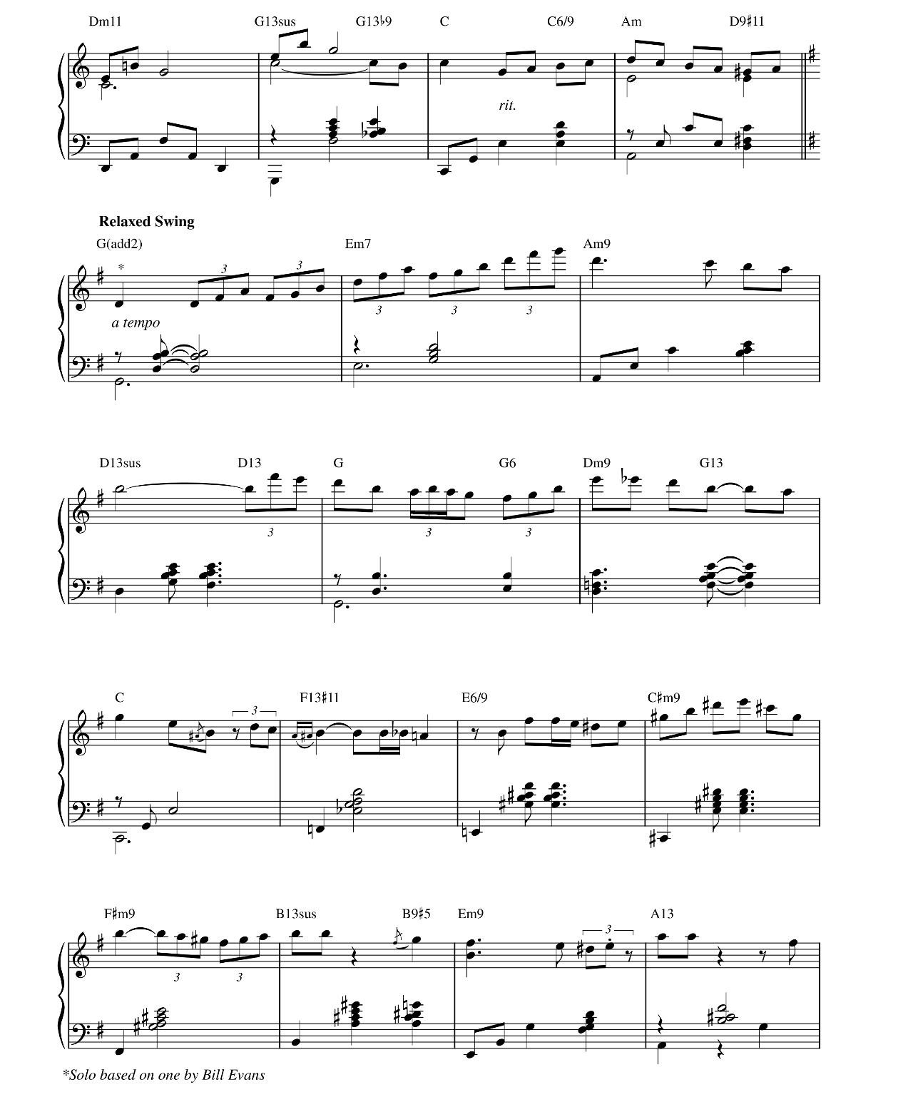 Emily sheet music 3