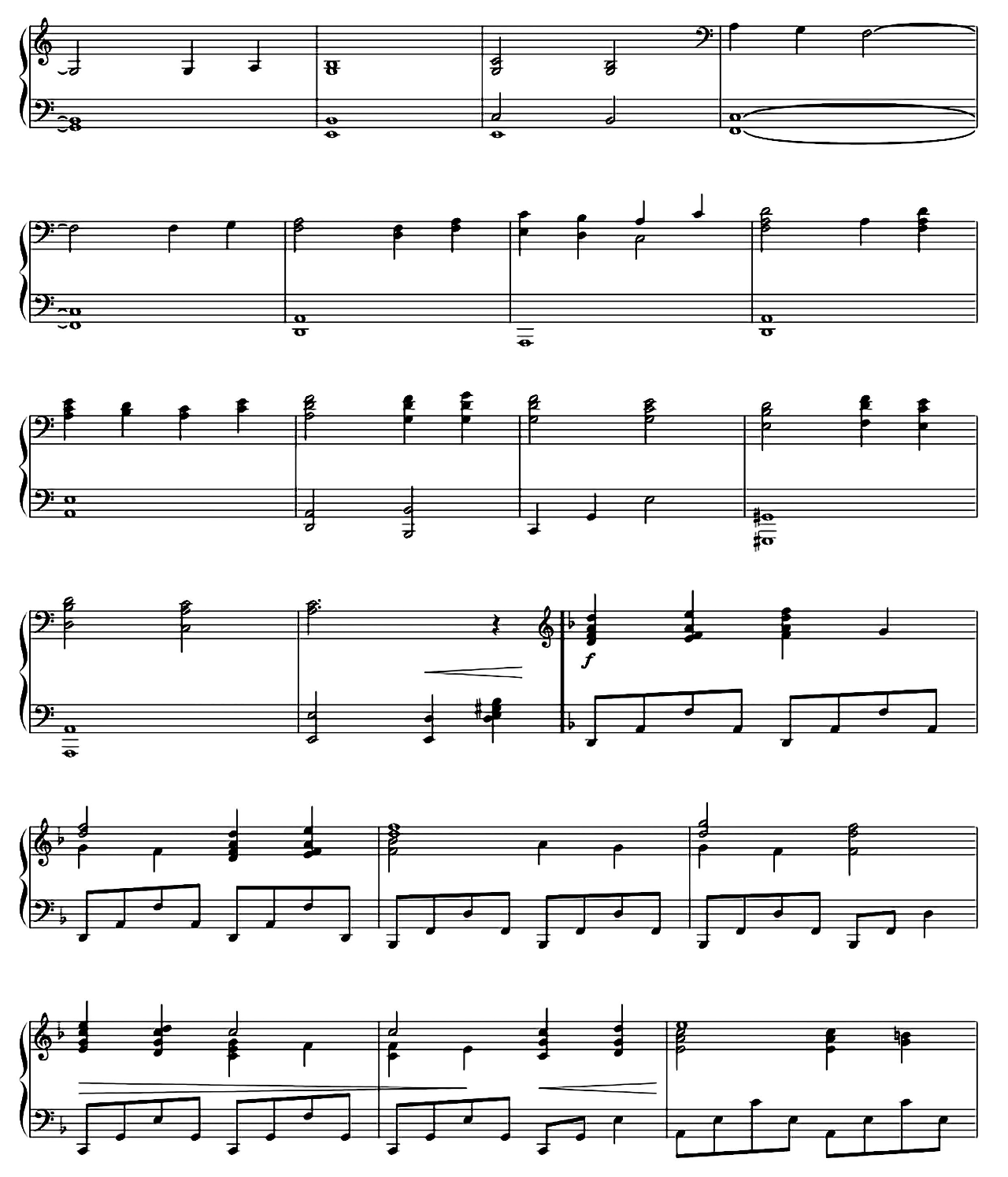 Woad To Ruin (from King Arthur) sheet music 4