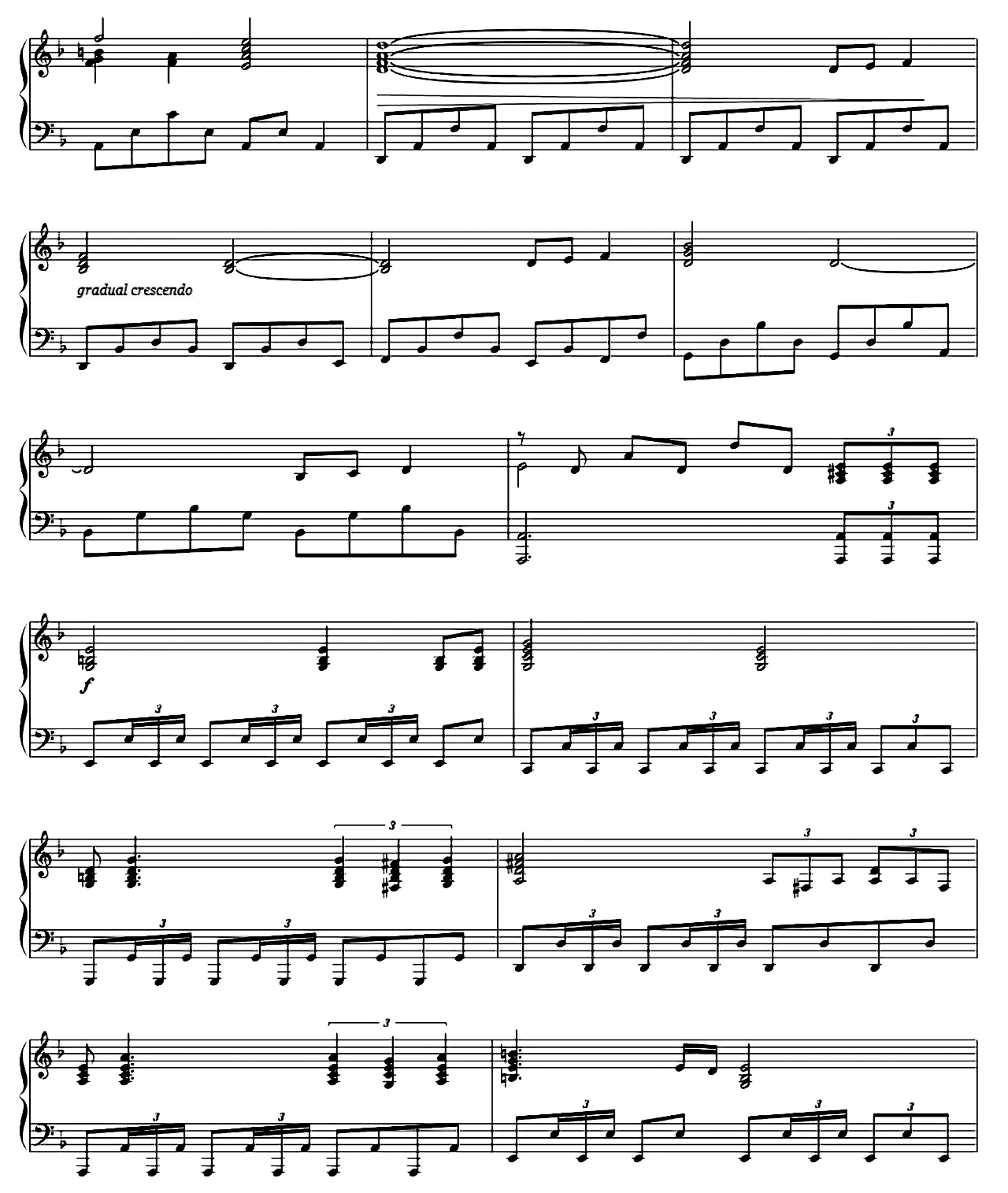 Woad To Ruin (from King Arthur) sheet music 5