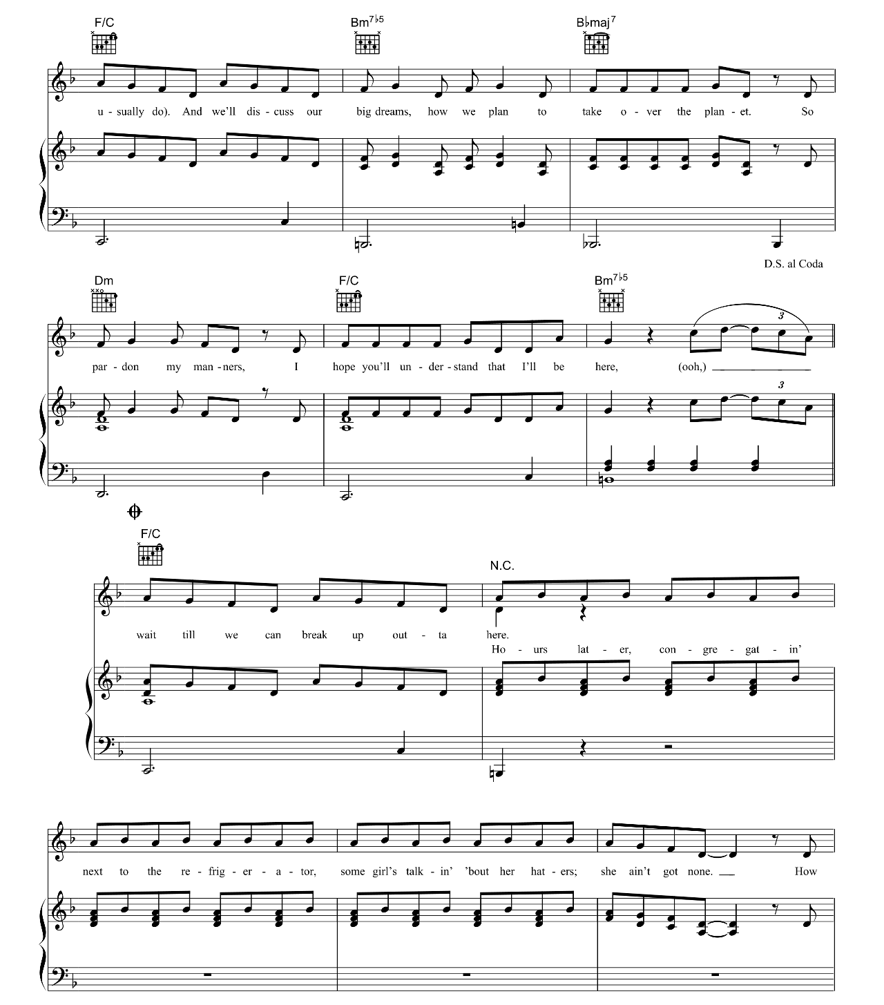 Here sheet music 5