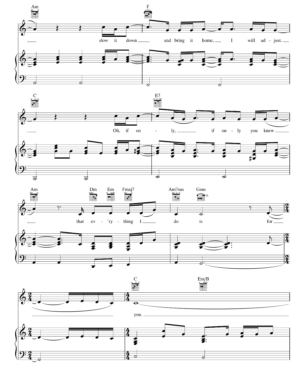 Take It All sheet music 4