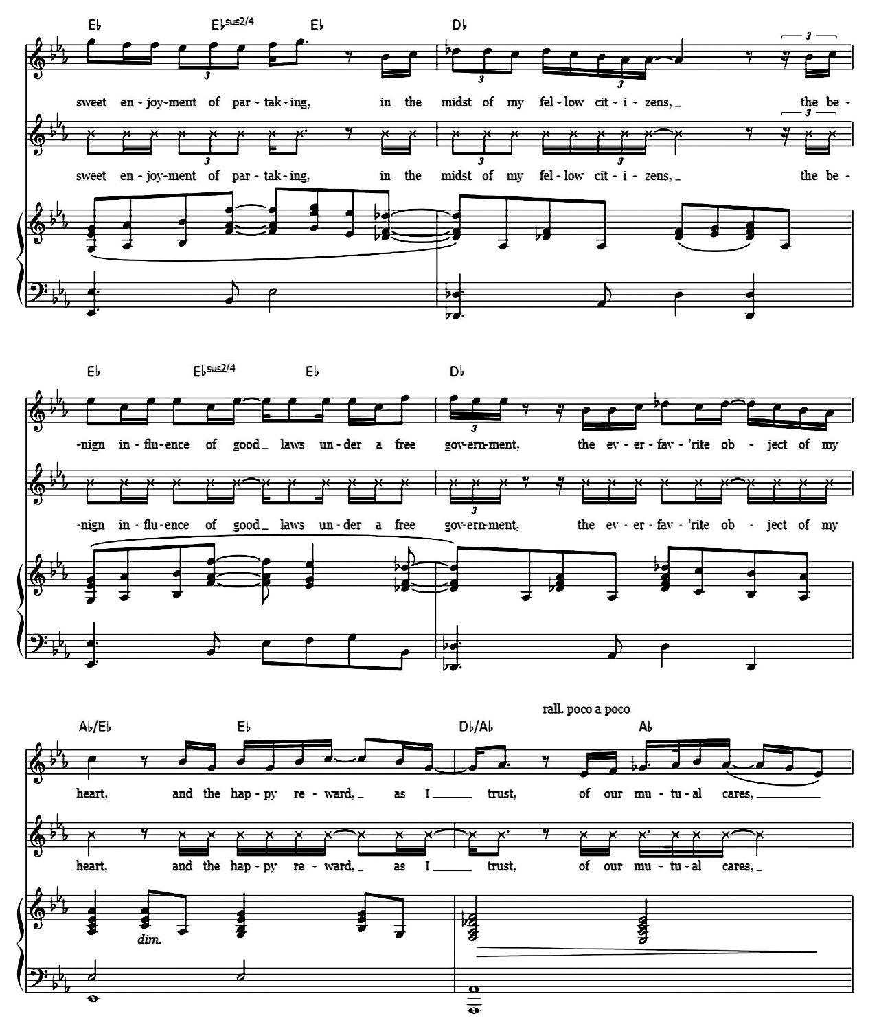 One Last Time (from Hamilton) sheet music 13