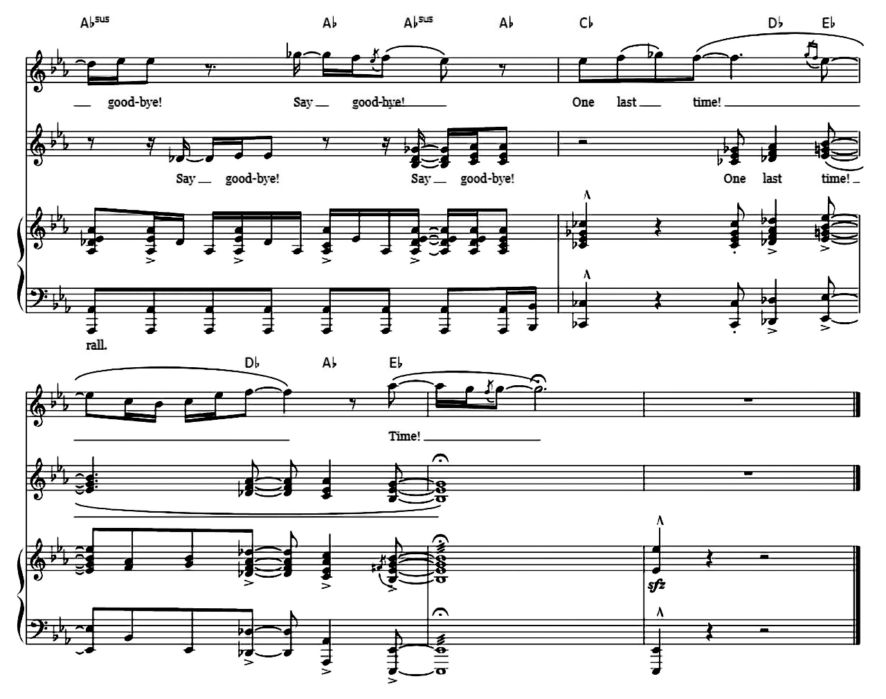 One Last Time (from Hamilton) sheet music 17