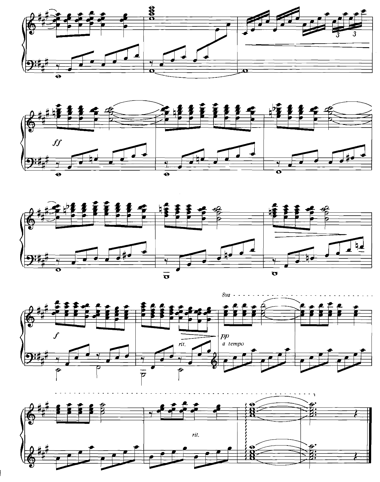 Strangers In The Night sheet music 4