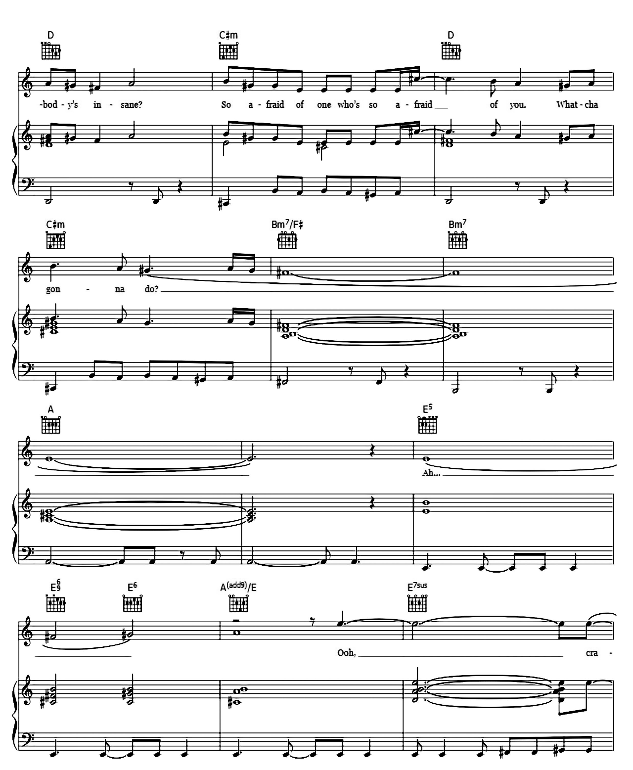 Crazy On You sheet music 4