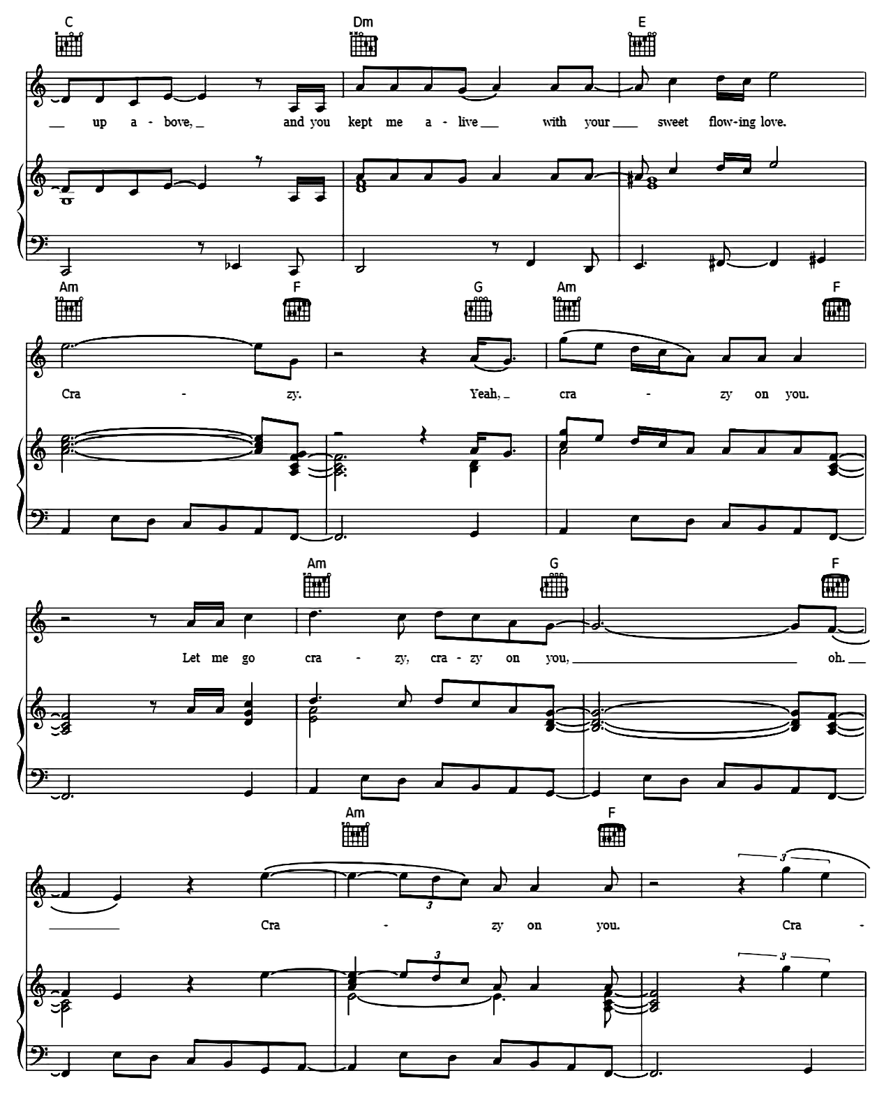 Crazy On You sheet music 6