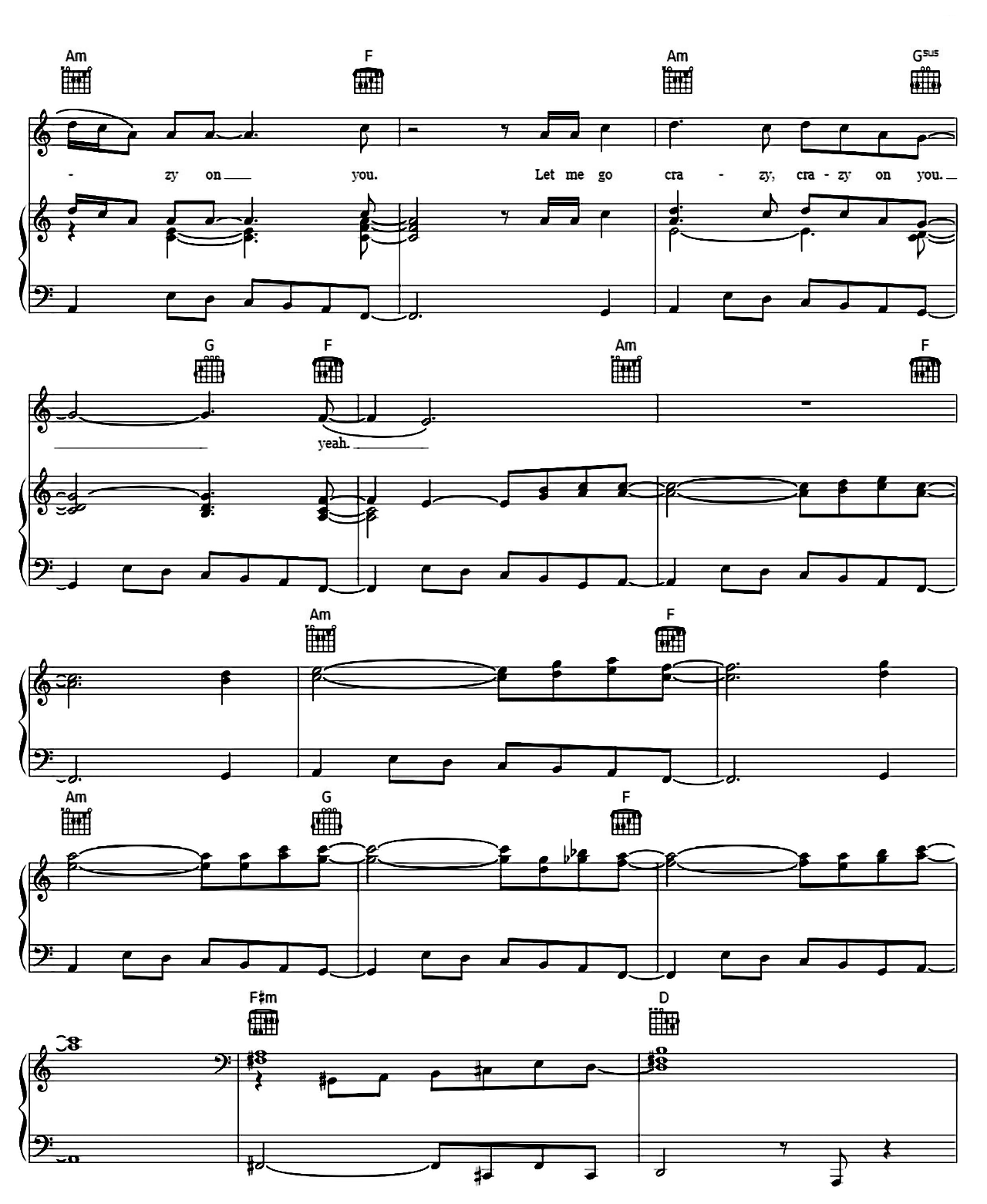 Crazy On You sheet music 7