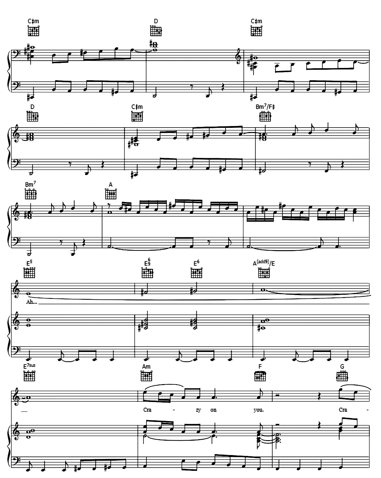 Crazy On You sheet music 8