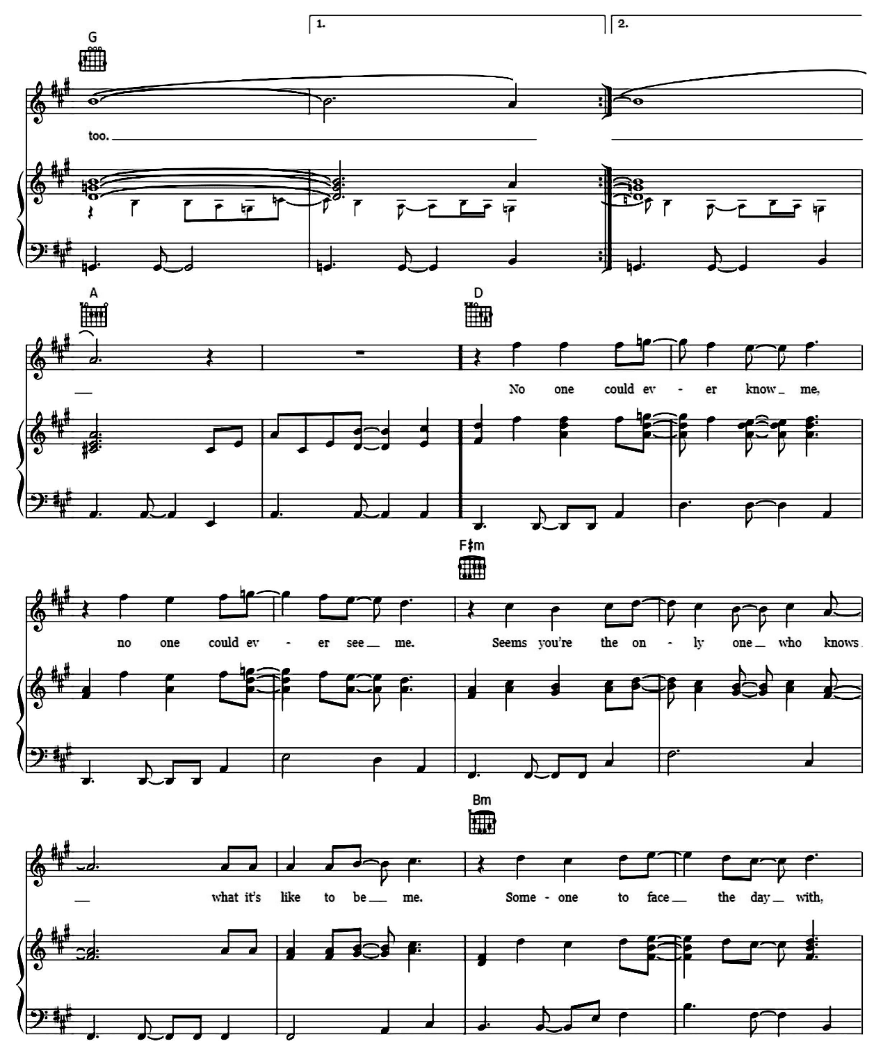 I'll Be There For You (from Friends) sheet music 4