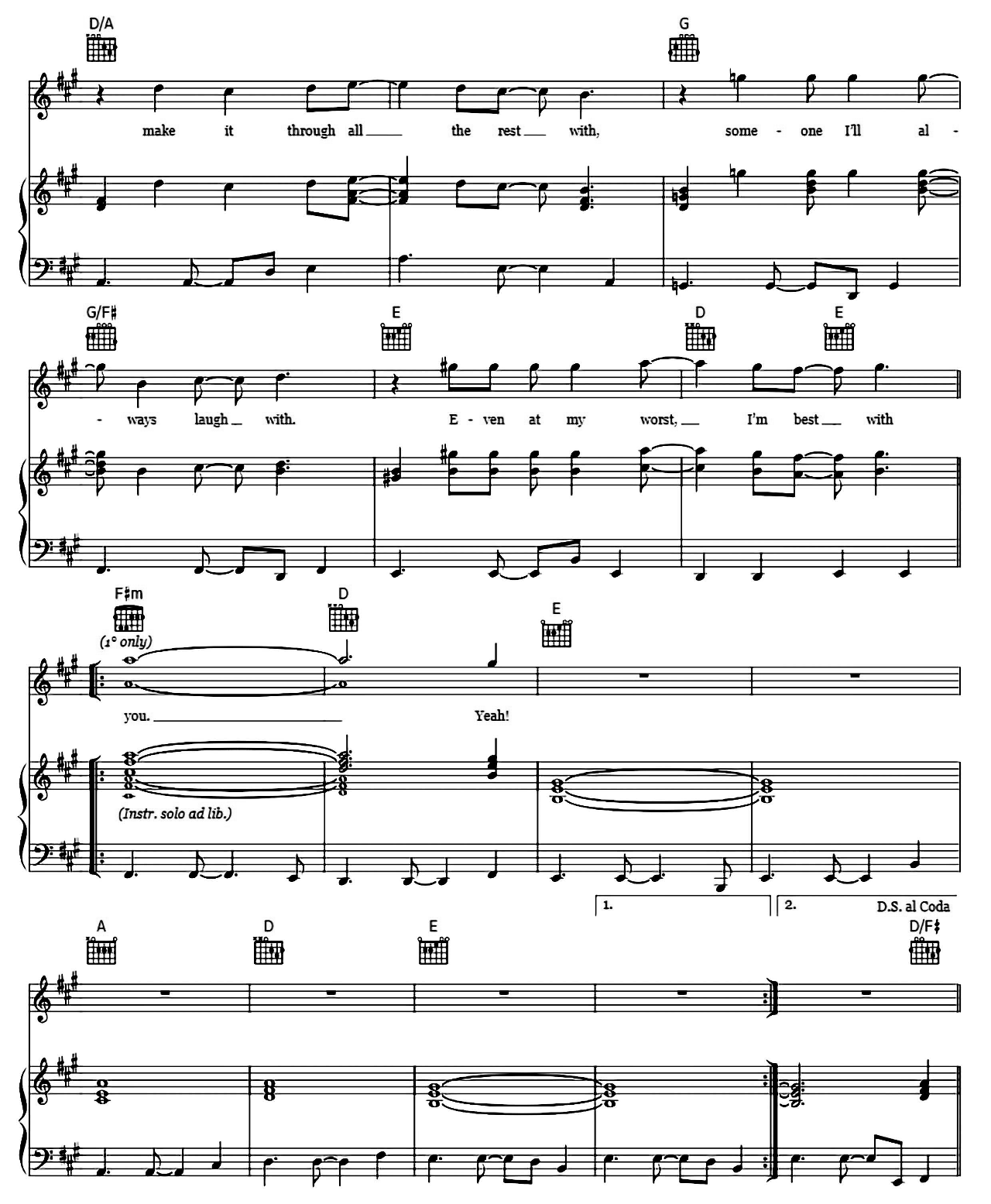 I'll Be There For You (from Friends) sheet music 5