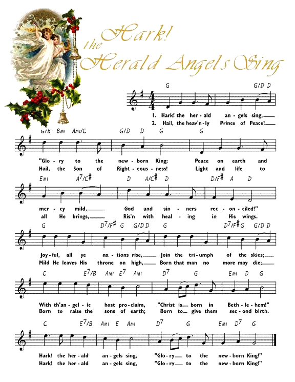 Hark! The Herald Angels Sing sheet music