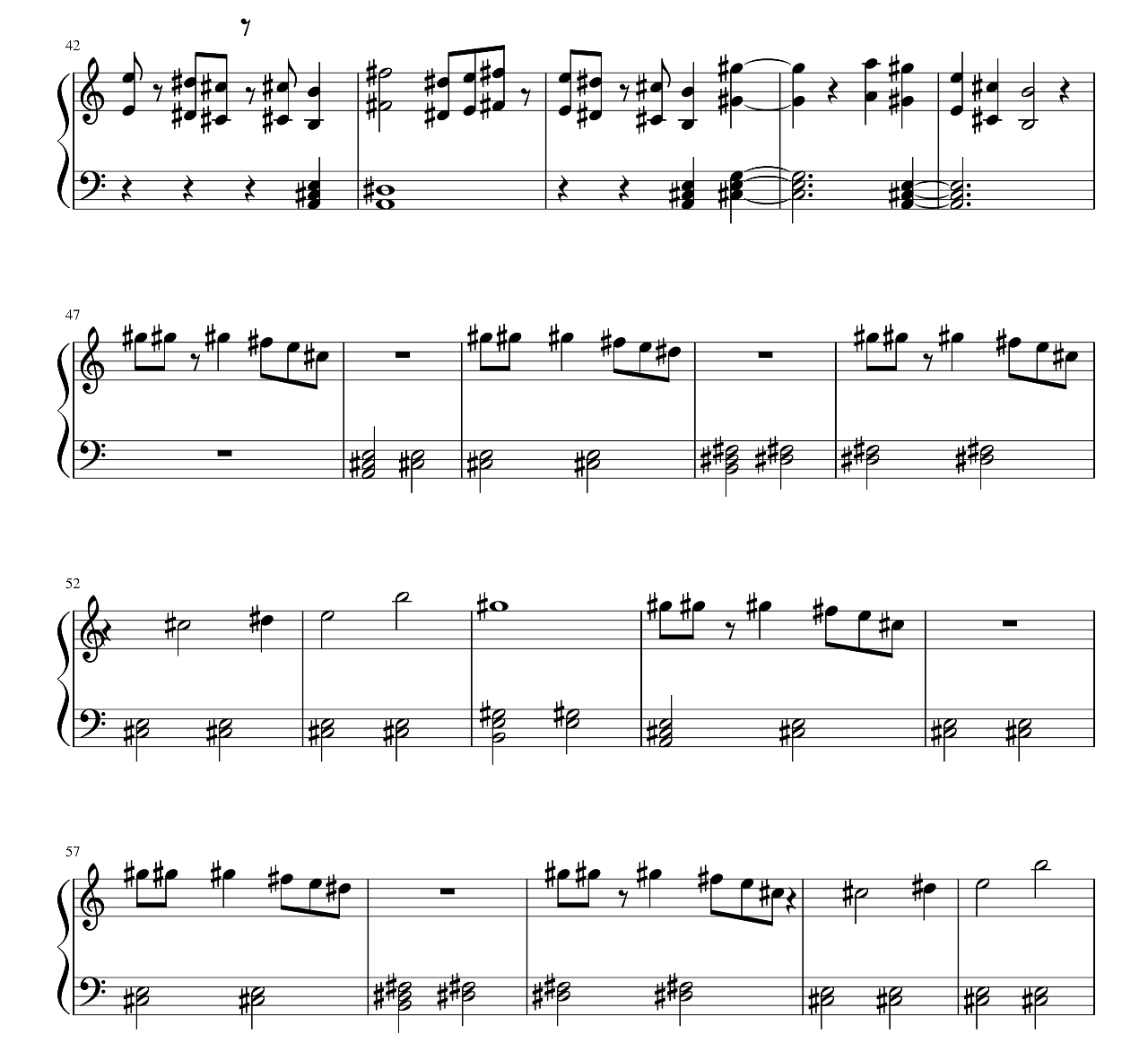 We Don't Talk Anymore sheet music 3