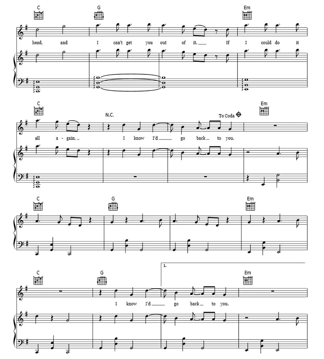 Back To You (From 13 Reasons Why) sheet music 4