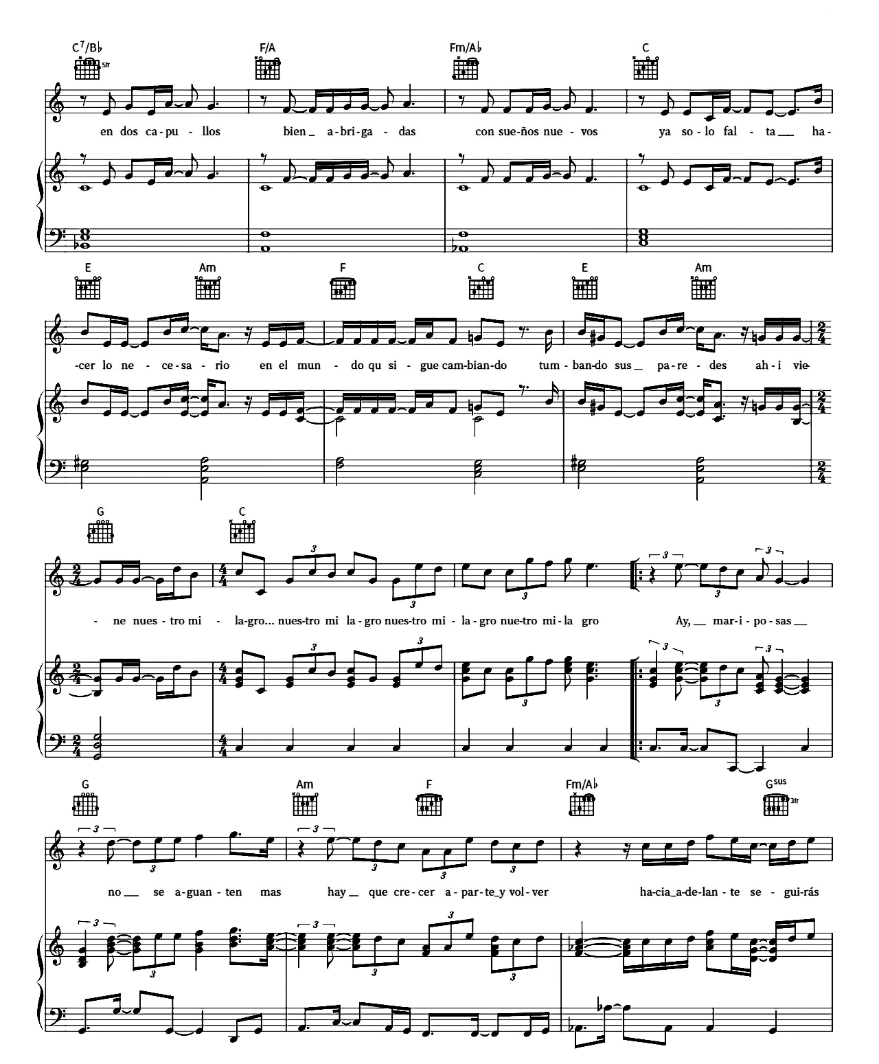 Dos Oruguitas (from Encanto) sheet music 4