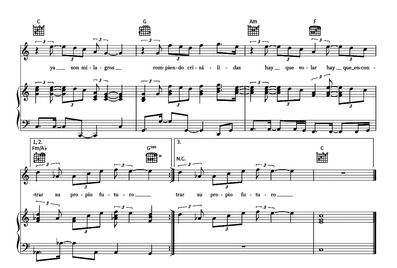 Dos Oruguitas (from Encanto) sheet music 5